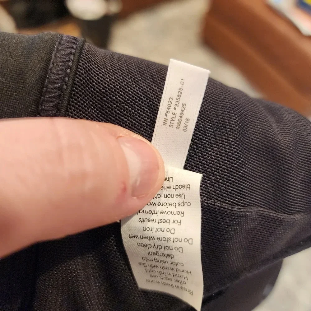 40D/40DD Athleta Summerland‎ Everyday Bikini Top Black